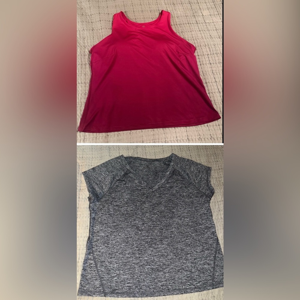 Lot of 2 Ideology athletic tops